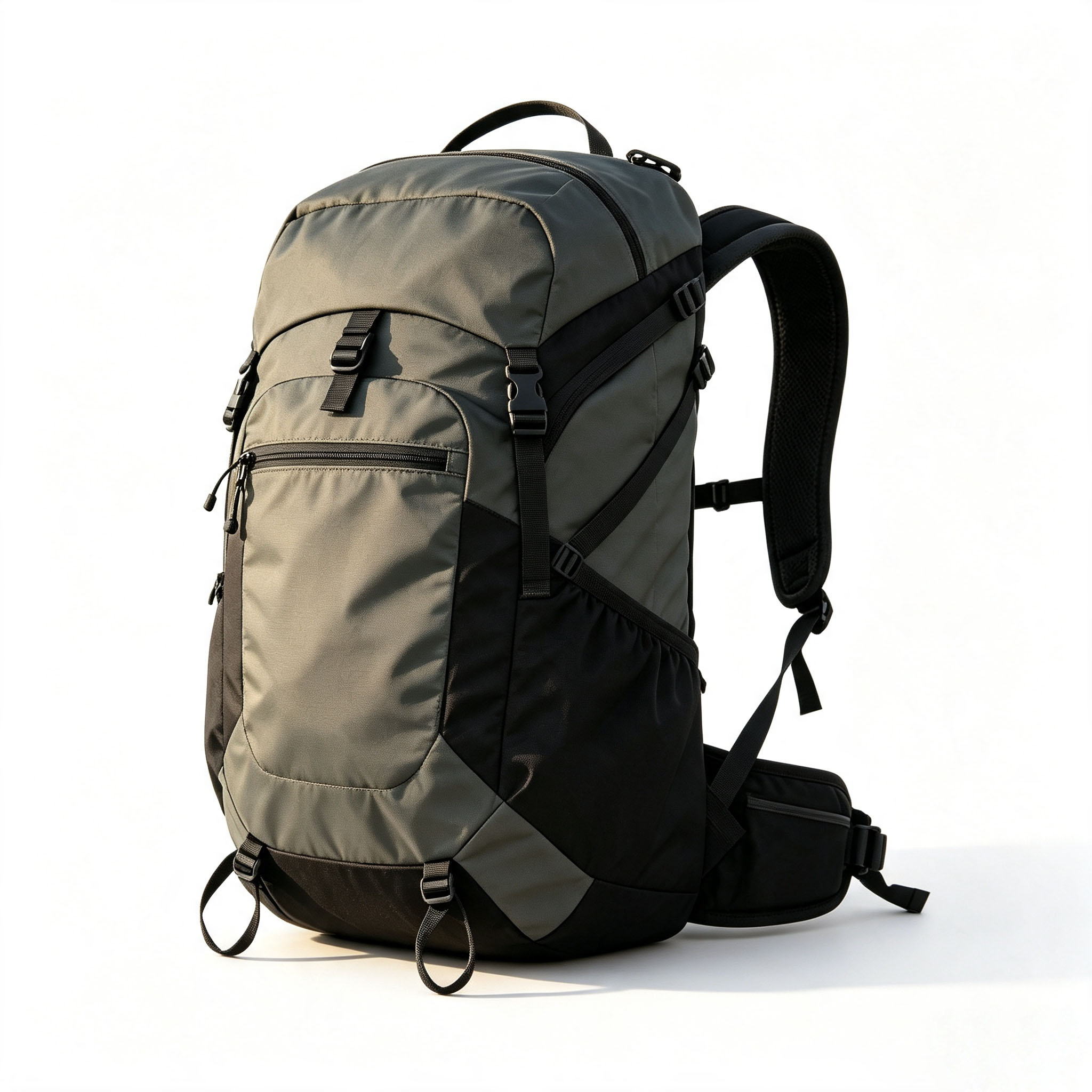40L Waterproof Hiking Backpack, Lightweight Outdoor Trekking Rucksack with Breathable Back Support, Large Capacity Camping Travel Daypack for Mountaineering Cycling